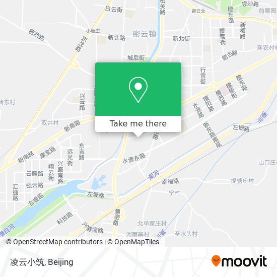 凌云小筑 map