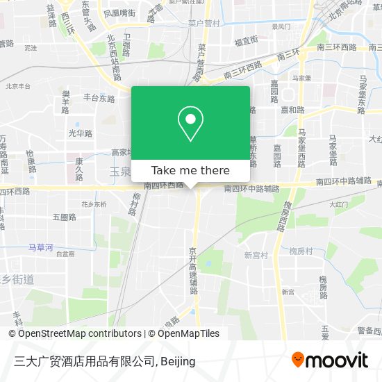 三大广贸酒店用品有限公司 map