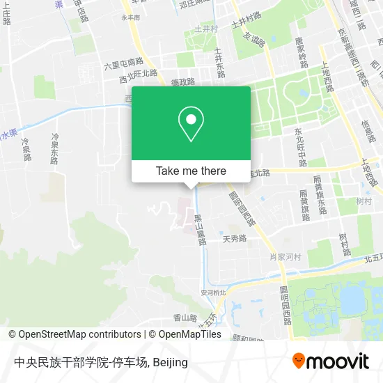 中央民族干部学院-停车场 map