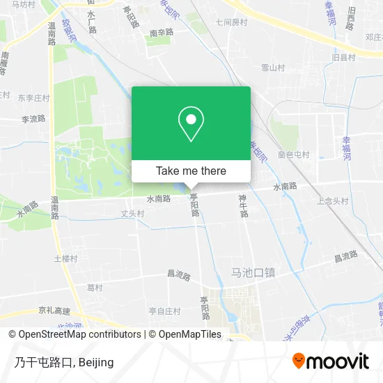 乃干屯路口 map