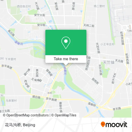 花马沟桥 map