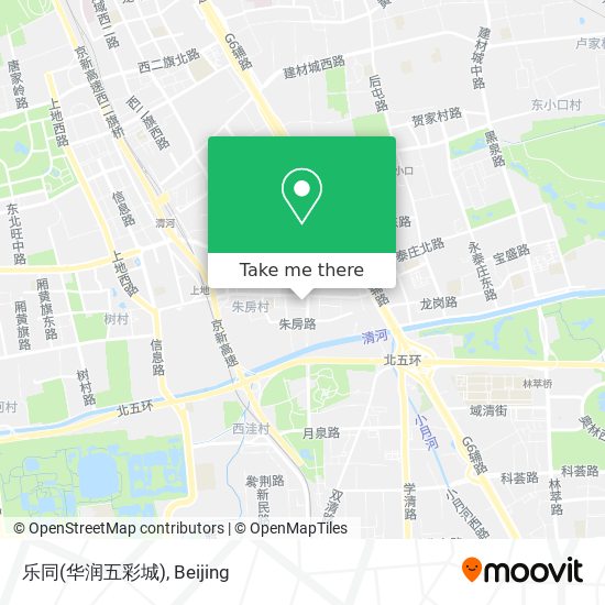 乐同(华润五彩城) map