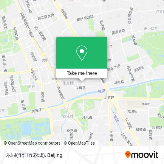 乐同(华润五彩城) map