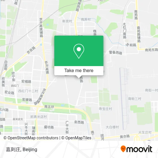 嘉则庄 map