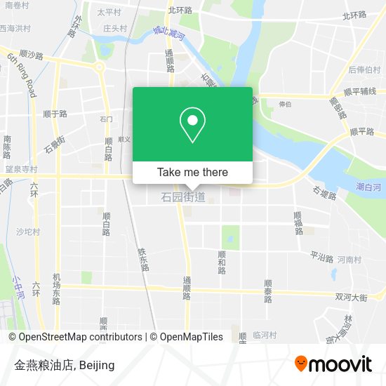 金燕粮油店 map