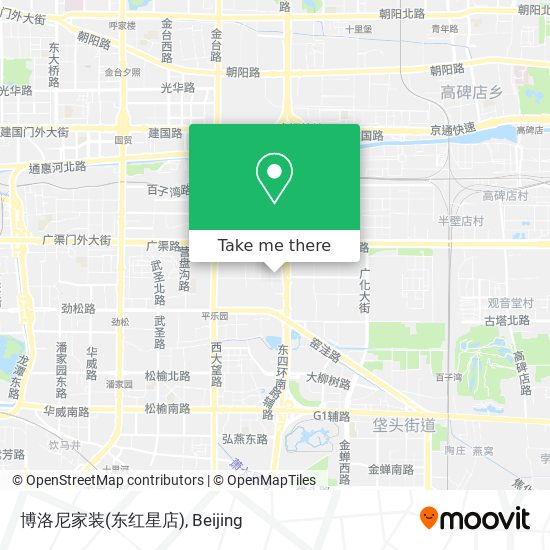 博洛尼家装(东红星店) map