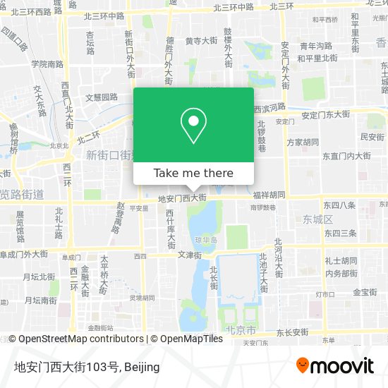 地安门西大街103号 map