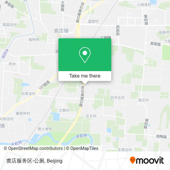 窦店服务区-公厕 map