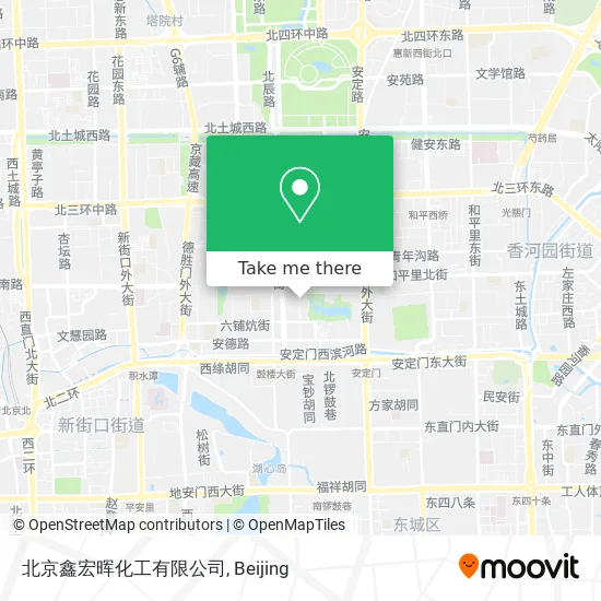 北京鑫宏晖化工有限公司 map
