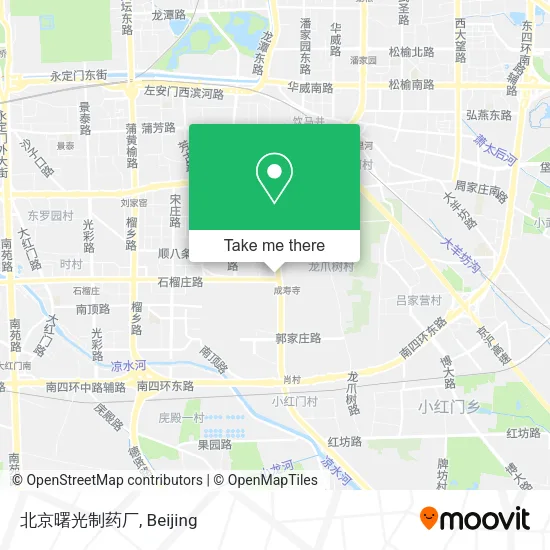 北京曙光制药厂 map