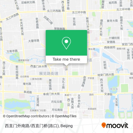 西直门外南路/西直门桥(路口) map