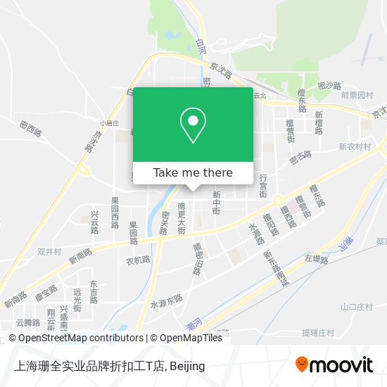 上海珊全实业品牌折扣工T店 map
