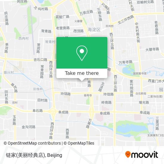 链家(美丽经典店) map