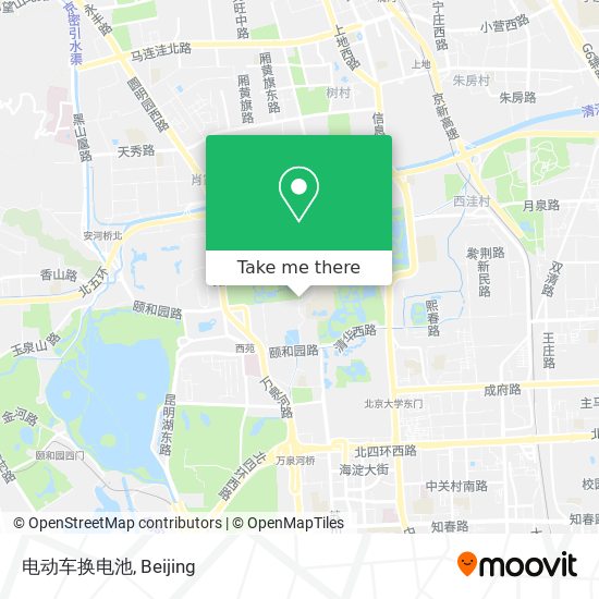 电动车换电池 map