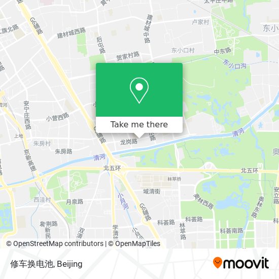 修车换电池 map