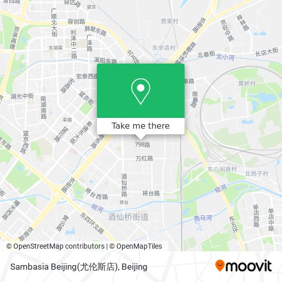 Sambasia Beijing(尤伦斯店) map