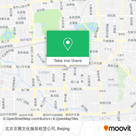 北京京雅文化服装租赁公司 map
