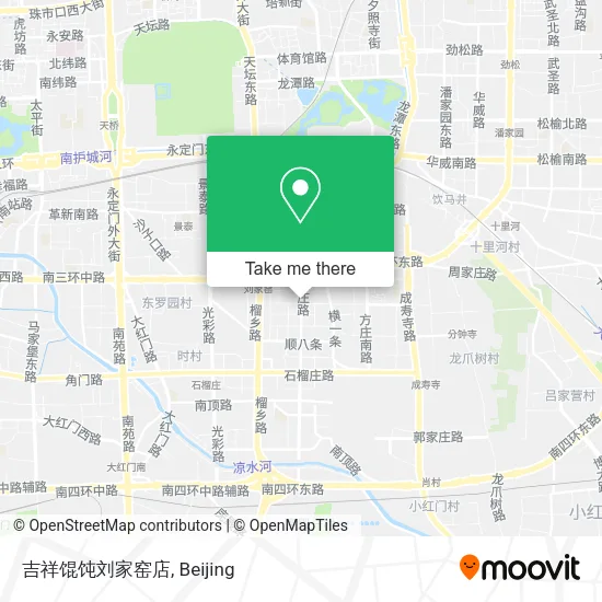 吉祥馄饨刘家窑店 map