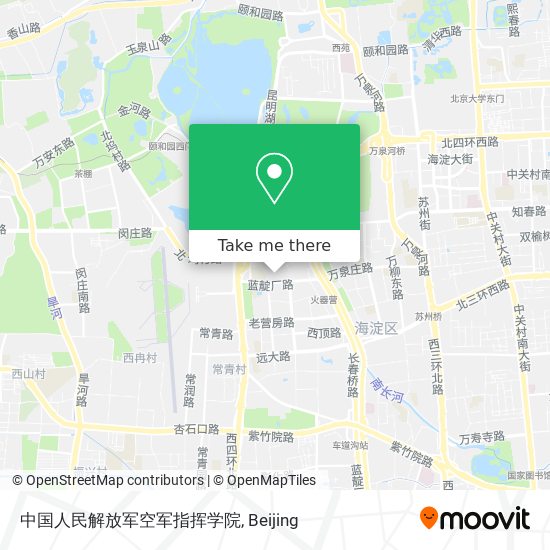 中国人民解放军空军指挥学院 map