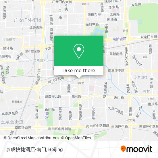 京成快捷酒店-南门 map