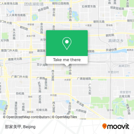 那家美甲 map
