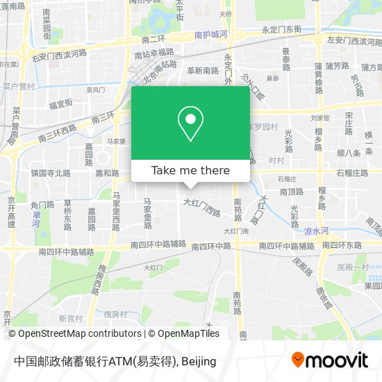 中国邮政储蓄银行ATM(易卖得) map