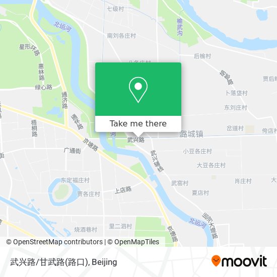 武兴路/甘武路(路口) map