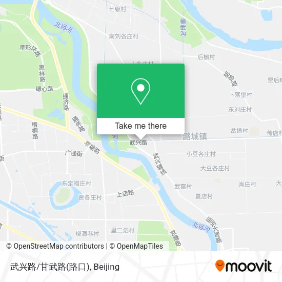 武兴路/甘武路(路口) map