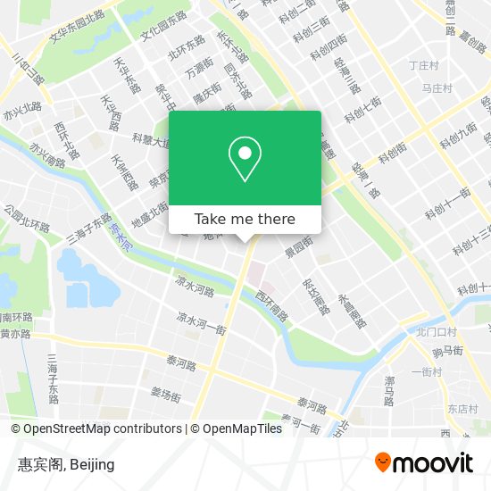 惠宾阁 map