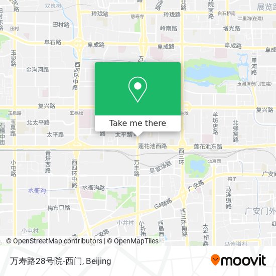 万寿路28号院-西门 map