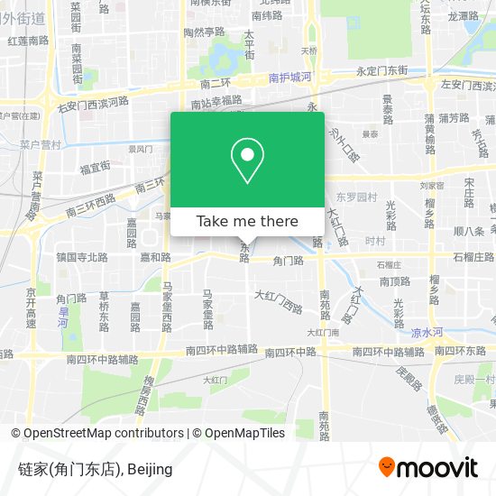 链家(角门东店) map