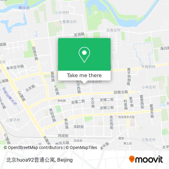 北京huoa92普通公寓 map