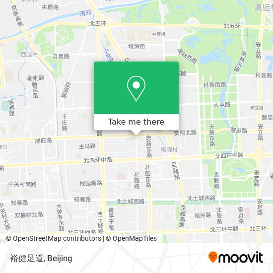 裕健足道 map