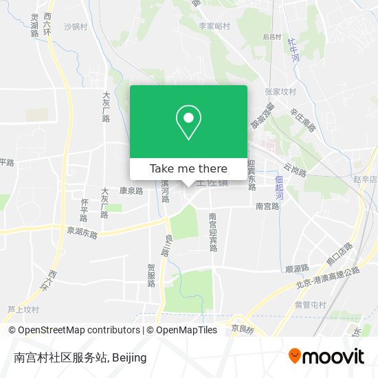 南宫村社区服务站 map