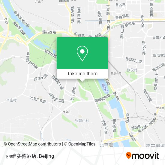 丽维赛德酒店 map