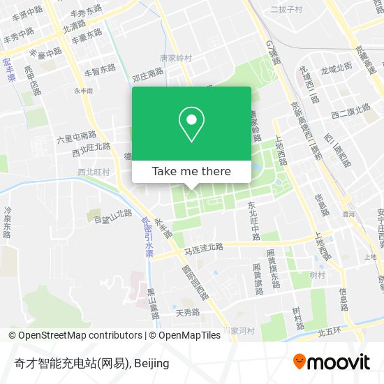 奇才智能充电站(网易) map
