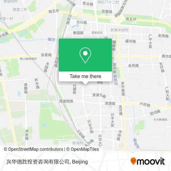 兴华德胜投资咨询有限公司 map