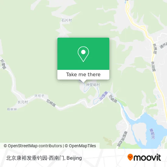北京康裕发垂钓园-西南门 map