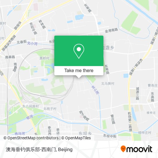 澳海垂钓俱乐部-西南门 map