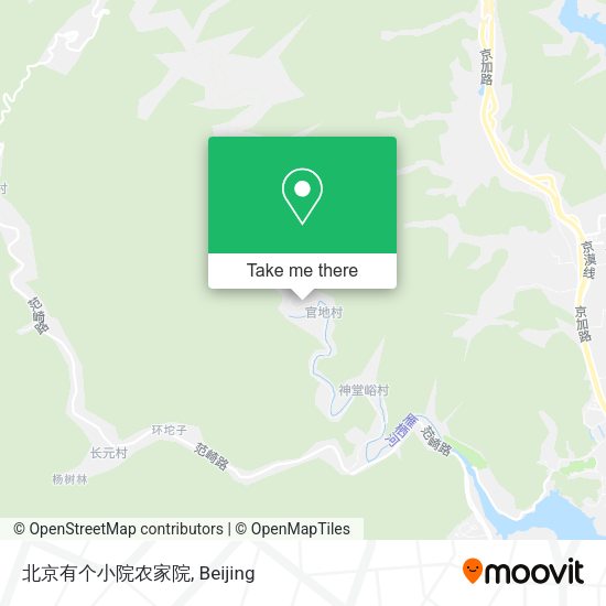 北京有个小院农家院 map