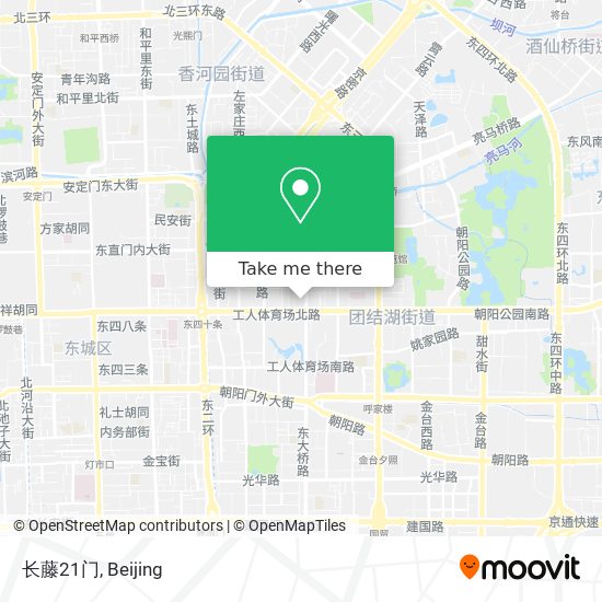 长藤21门 map