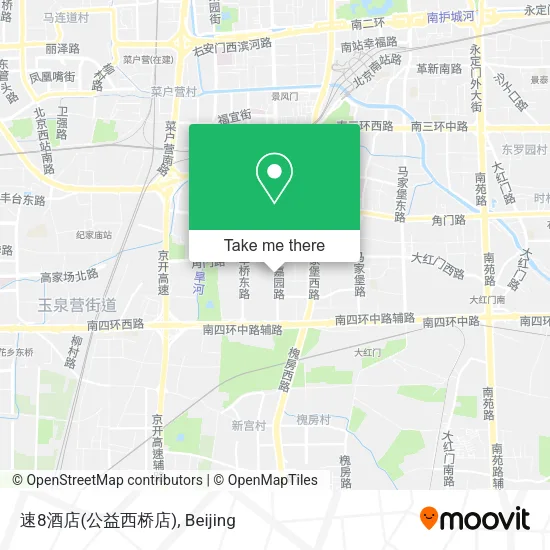 速8酒店(公益西桥店) map