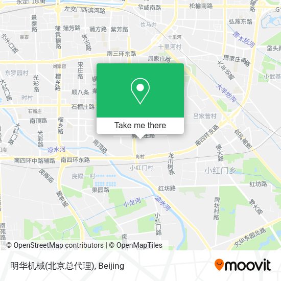 明华机械(北京总代理) map