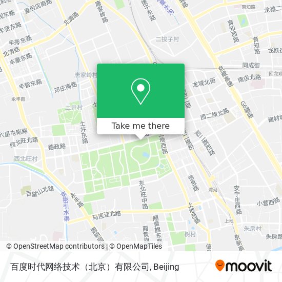 百度时代网络技术（北京）有限公司 map