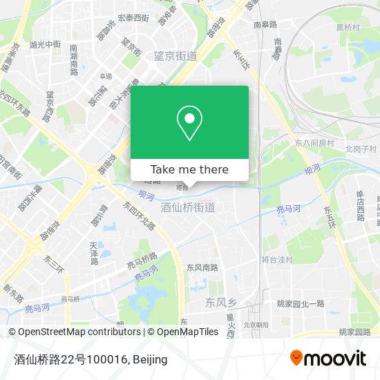 酒仙桥路22号100016 map