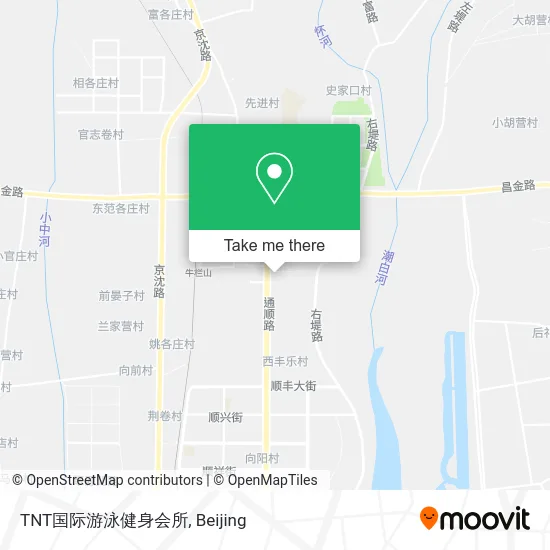 TNT国际游泳健身会所 map