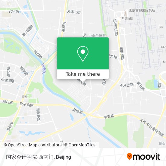 国家会计学院-西南门 map
