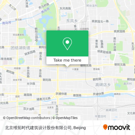 北京维拓时代建筑设计股份有限公司 map