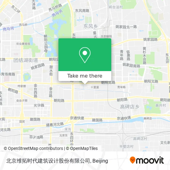 北京维拓时代建筑设计股份有限公司 map