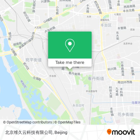 北京维久云科技有限公司 map
